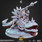 Akna, Mounted Warrior 3D-printed model